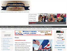 Tablet Screenshot of lockwoodmontana.com